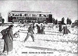 Oran- SDV- 4934- Neige 1956 fevrier